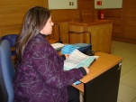 La defensora Lucy Catalán Mardones en la Corte de Apelaciones de Temuco