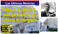 Las Últimas Noticias publicó en portada caso de inocencia de detective en caso de joven fallecida en Independencia