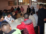 Un equipo multidisciplinario de la Unidad de Estudios dialogó con condenados que permanecen en la cárcel de Lebu.