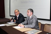 Una relevante exposición tuvo el Asesor Jurídico (izquierda) en el seminario de la Escuela de Derecho de la U. La Serena