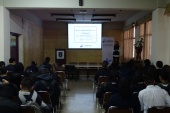 En el liceo Mario Bahamondes se realizó una nueva charla de LRPA en Antofagasta