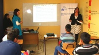 El equipo de la Unidad Penal Juvenil de Antofagasta dictó charla orientativa a jovenes recluidos en CIP CRC