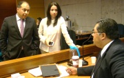 Defensores Ricardo Flores, Andrea Quinteros y Jorge Fuentealba lograron varias absoluciones en el caso de los Detectives de Pudahuel