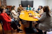 La reunion fue encabezada por la Defensora Regional Ines Rojas 