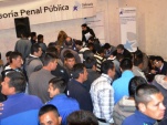 Multitudinaria fue la presencia de internos en la Plaza de Justicia cumplida en el Complejo penitenciario de Alto Hospicio.