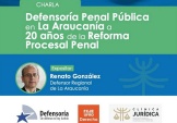 Defensor Regional de La Araucanía inauguró el ciclo de charlas en defensa penal que se realizará en la Universidad de La Frontera