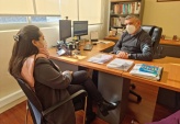 La diputada Sara Concha fue invitada por el Defensor Regional Marco Montero a visitar las oficinas de la institución 