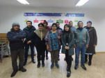 El encuentro que se extendió por cerca de dos horas se realizó en la sede de la comunidad Epullán Huape en el sector Antiquina 