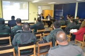 Personal de Gendarmería valoró la charla recibida por profesionales de la Defensoría Regional de Coquimbo 