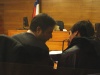 El defensor penal juvenil Rodrigo Cabezas (izquierda) logró demostrar la inocencia del menor C.R.R. (derecha).