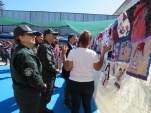 A través de un lienzo que espera ser continuado en otros penales, las mujeres del CPF cerraron "Retazos de Memoria"