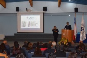 El Defensor Nacional Andrés Mahnke inauguró el año académico en la Universidad Católica del Maule, en Talca.