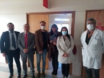 La delegación de la Defensoría Metropolitan Sur cumplió con las expectativas de conocer las instalaciones renovadas del Hospital.