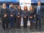 El equipo de la Defensoria Regional de Antofagasta que participo en la plaza de justicia 