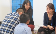 La asistente social, Macarena Martínez, entrevistó personalmente a cada uno de los menores recluidos.