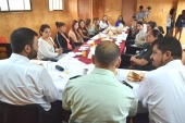 Un franco y ameno diálogo animado con un desayuno sostuvieron autoridades del sector justicia con internas del CDP Ovalle 