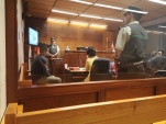 En audiencia en Tribunal de Puente Alto, se revisó la situación de cautela de garantía de imputada (Foto archivo)
