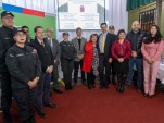 Autoridades presentes en actividad con internos de la c&aacute;rcel de Talagante