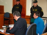 Durante el juicio oral, Berkhoff fue representado por el defensor penal público Jaime Pacheco.