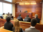 Gómez explicó que que  su solicitud se fundó en lo tardío en que la Fiscalía compartía los peritajes.