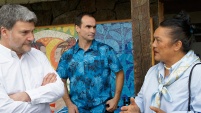 El Defensor Nacional, Andrés Mahnke, conoció en terreno la labor relacionada con el acceso al derecho a la defensa de los habitantes de Isla de Pascua