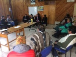 En el encuentro participaron werkenes, el Lonko de la comunidad  Reinahuel e integrantes de diferentes comunidades del territorio