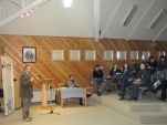 El Defensor Regional (S) de Aysén, Fernando Acuña, destacó el interés y participación de los alumnos en la actividad.