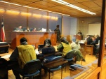 Imágenes del juicio en contra de Kevin Garrido por colocación de artefacto explosivo. El recurso contra la sentencia, se conocería el 19 de noviembre.