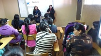 Los mujeres boivianas recibieron informacion de la Unidad de Defensa Penitenciaria de Antofagasta