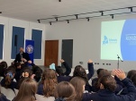 Las y los alumnos mostraron gran inter&eacute;s por aprender sobre la responsabilidad penal a partir de los 14 a&ntilde;os.