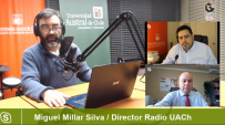 En conversación con los periodistas Miguel Millar y Victor Godoi  en el  programa República de Los Ríos 
