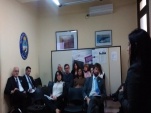 La reunión se realizó en el Consulado Argentino en Santiago