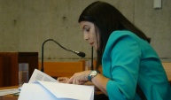 La defensora penal juvenil Bárbara Antivero defendió a B.H.M. en su primera formalización a una semana de haber cumplido 14 años 