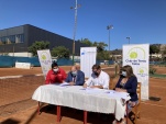 Las instituciones firmantes acordaron gestionar clases de tenis para jóvenes que están en medio abierto y cerrado.