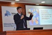 Tomás Pascual Ricke expuso sobre Derechos Humanos y Discapacidad:un cambio de paradigma
