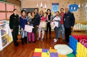 El Defensor Regional destacó a Gendarmería por el proyecto de cuidado de los pequeños 