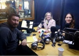 Daniela Báez, estuvo junto a la Seremi de Justicia, Bárbara Perry, en Radio Rancagua