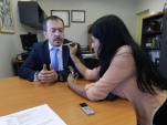 Defensor Regional de Arica y Parinacota, Claudio Gálvez Giordano, en entrevista junto a Diario La Estrella de Arica