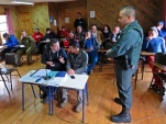 La comunidad asistió a las audiencias en las que participó el Defensor Claudio Pérez