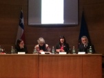 la defensorea regional participó en seminario nacional en la Escuela de Derecho de la Universidad de Chile