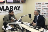 Defensor Regional de Atacama, Raúl Palma conversa con el locutor de radio Maray, Jorge Luis Malebran.