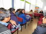 Aspecto de la reunión con organizaciones de pueblos originarios de Constitución, Región del Maule.