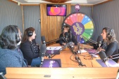 Cerca de cuarenta y cinco minutos se extendió la entrevista en radio Montecarlo de La Serena.