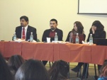 El Defensor Regional de Coquimbo, Alejandro Viada, participó en un foro debate que abordó la labor de la Defensoría Estudiantil