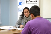 Defensora Regional de La Araucanía Bárbara Katz, respondiendo consultas